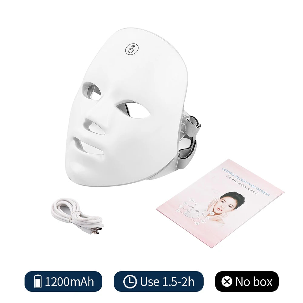 7-Color LED Facial Mask