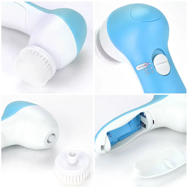 Electric Facial Cleaner 5 In 1