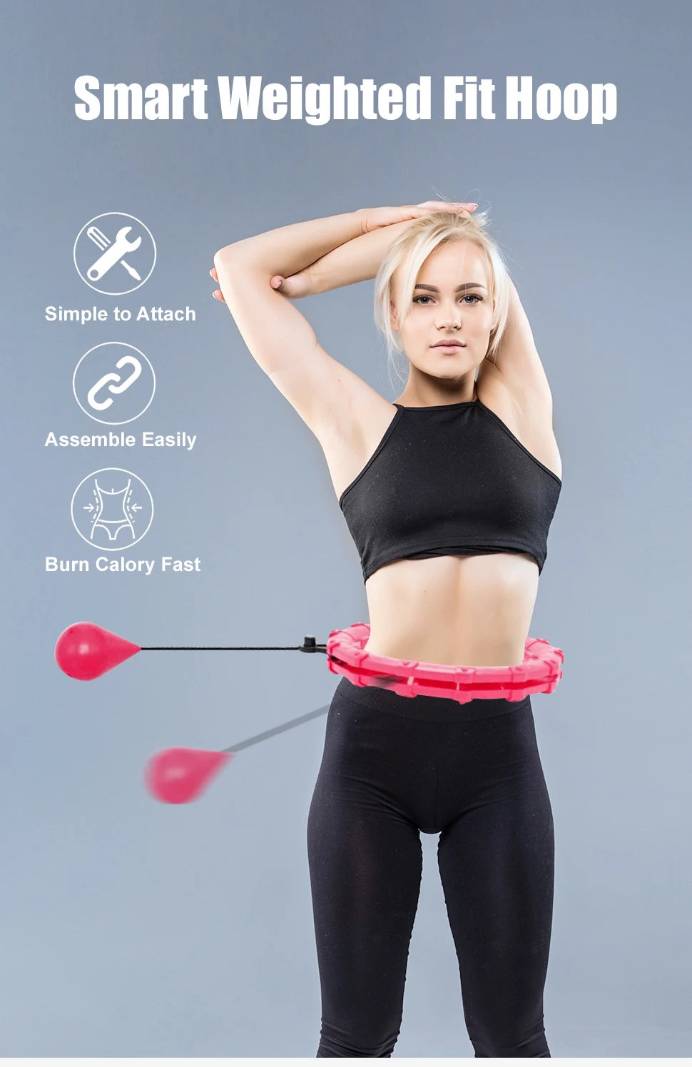 Smart Weighted Fit Hoop