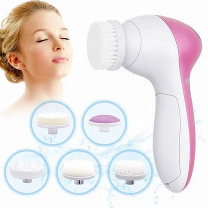 5-Way Facial Cleansing Brush